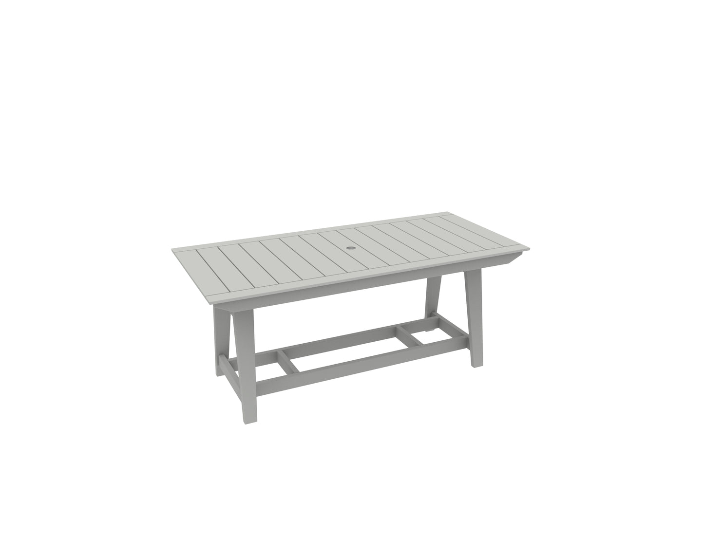 Seaside Casual Recycled Plastic MAD Balcony Table 40" x 85" (COUNTER HEIGHT) - LEAD TIME TO SHIP 4 TO 6 WEEKS