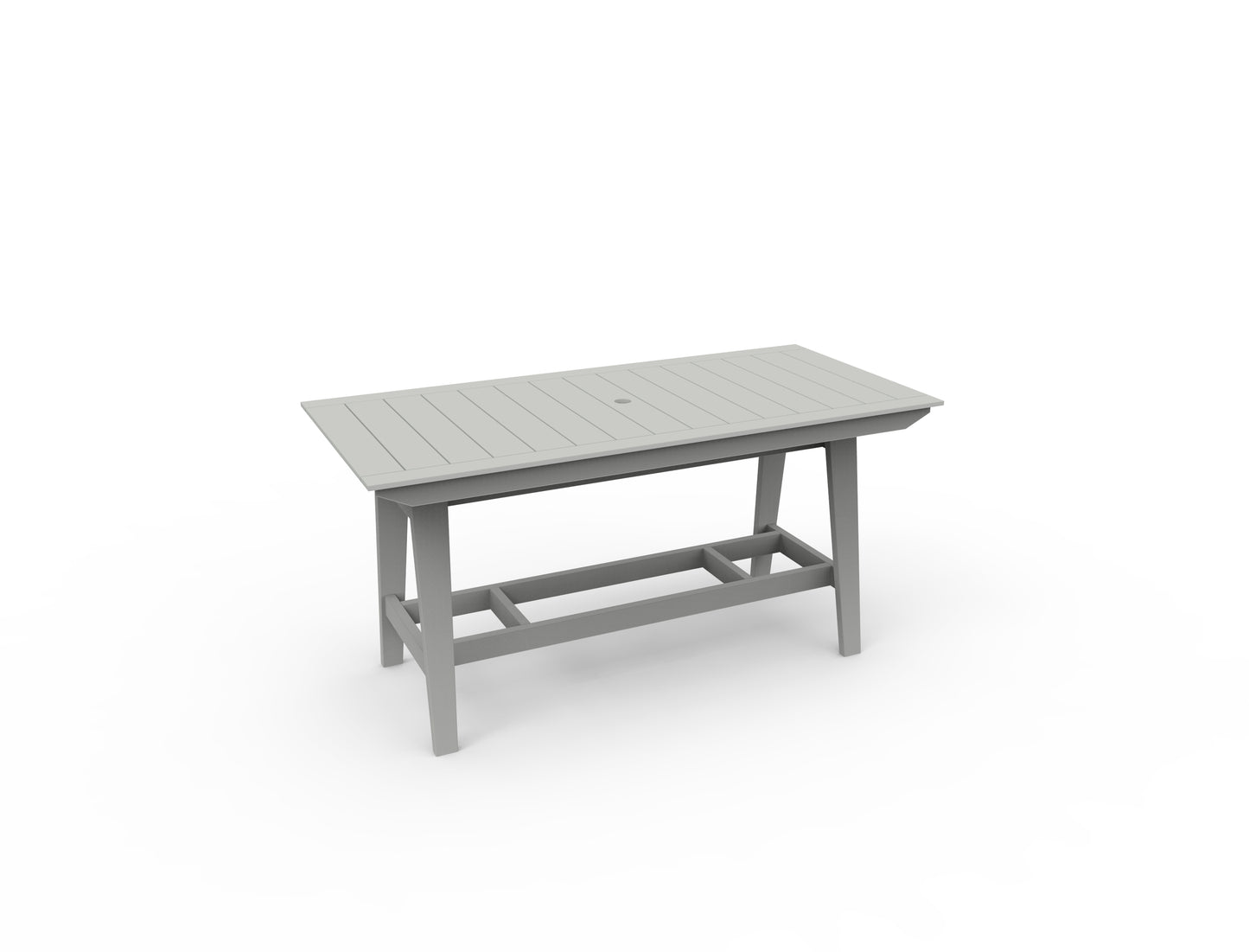 Seaside Casual Recycled Plastic MAD Bar Table 40" x 85" (BAR HEIGHT) - LEAD TIME TO SHIP 2 TO 4 WEEKS