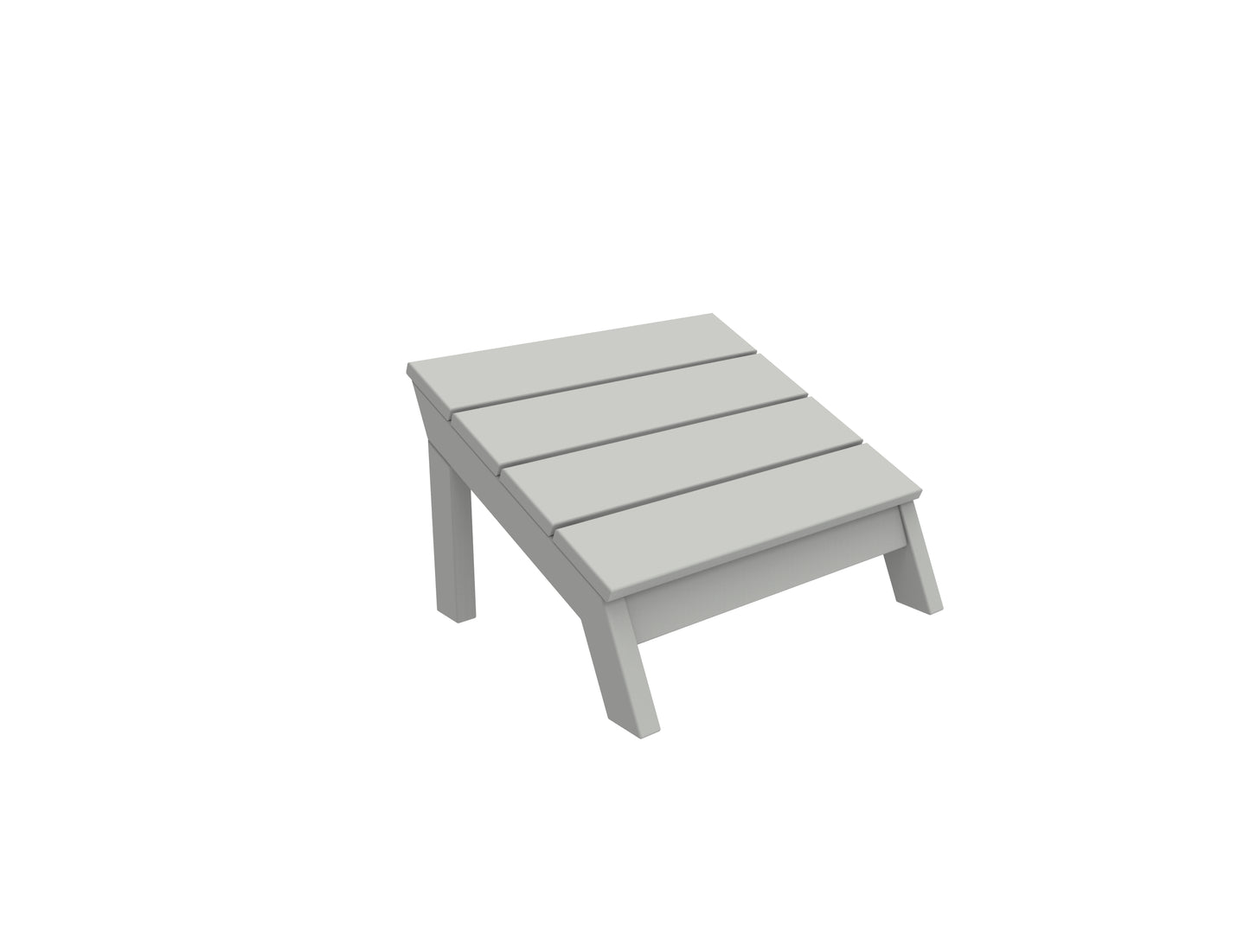 Seaside Casual Recycled Plastic MAD Foot Stool - LEAD TIME TO SHIP 2 TO 4 WEEKS