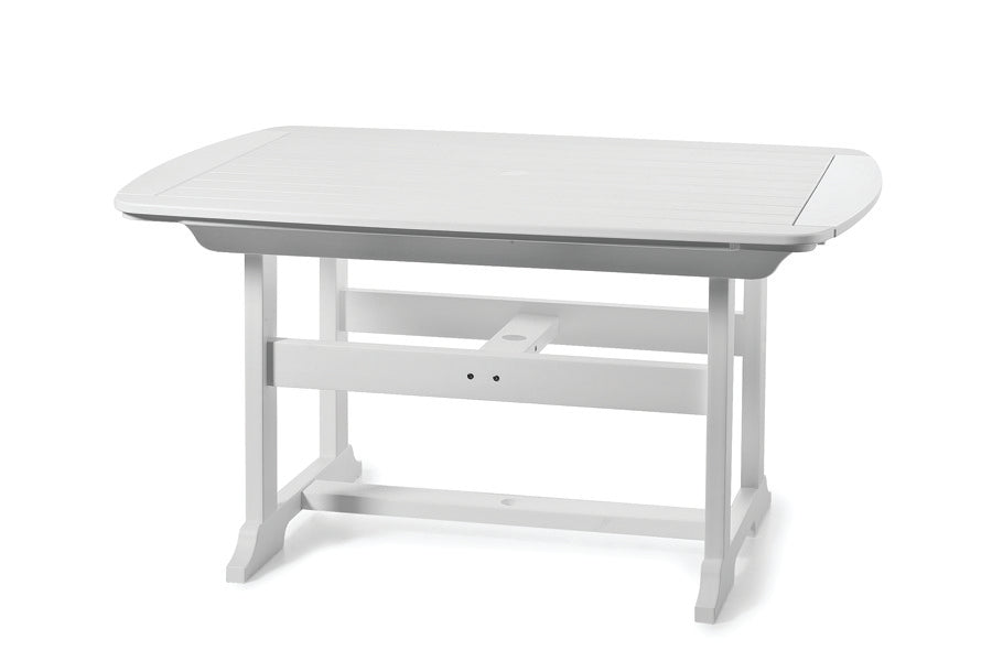 Seaside Casual Recycled Plastic Portsmouth Dining Table 42" x 56" - LEAD TIME TO SHIP 4 TO 6 WEEKS