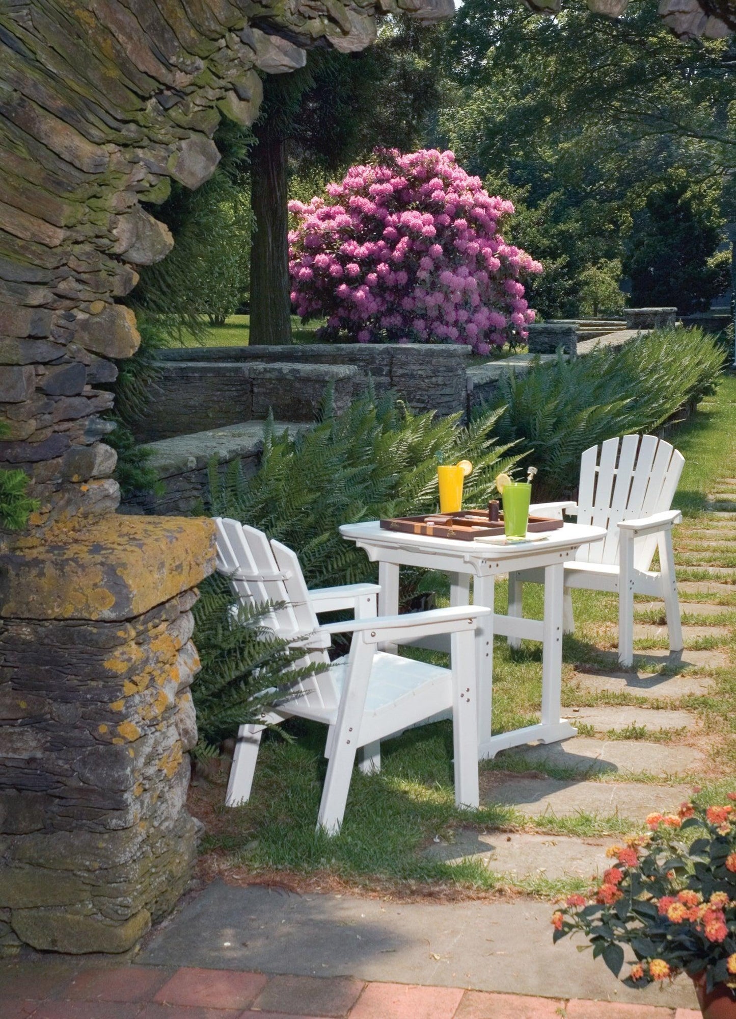 Seaside Casual Recycled Plastic Portsmouth Dining Table 30" x 30" - LEAD TIME TO SHIP 4 TO 6 WEEKS