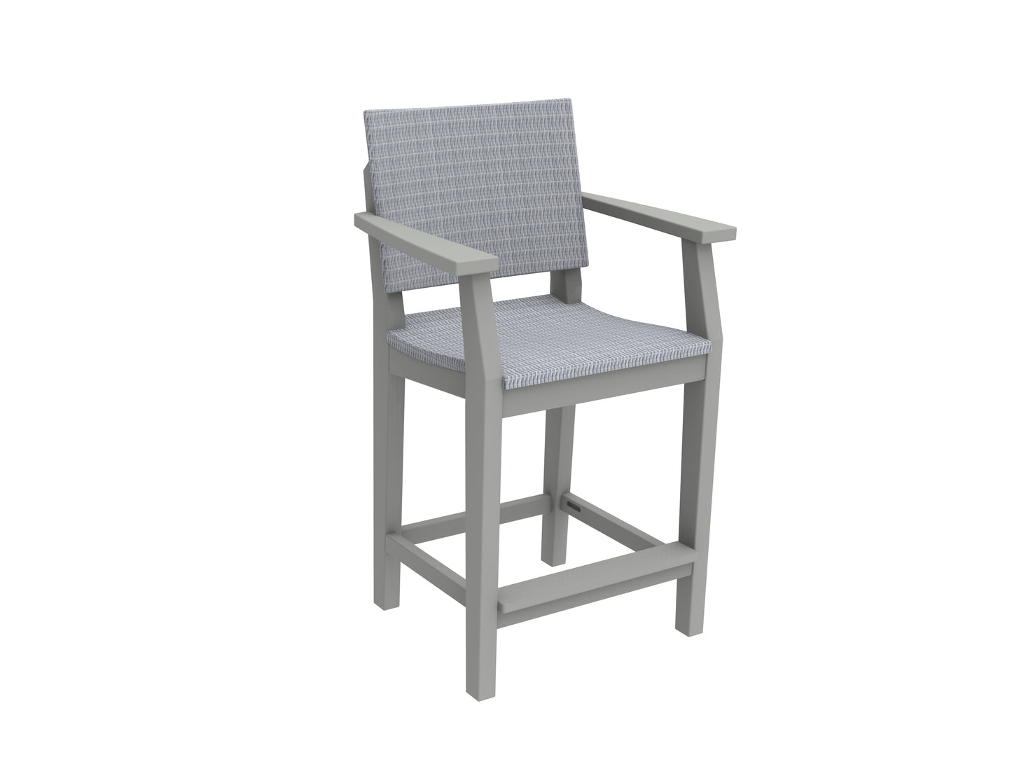Seaside Casual Recycled Plastic MAD Balcony Arm Chair (WOVEN) - LEAD TIME TO SHIP 2 TO 4 WEEKS Regular price