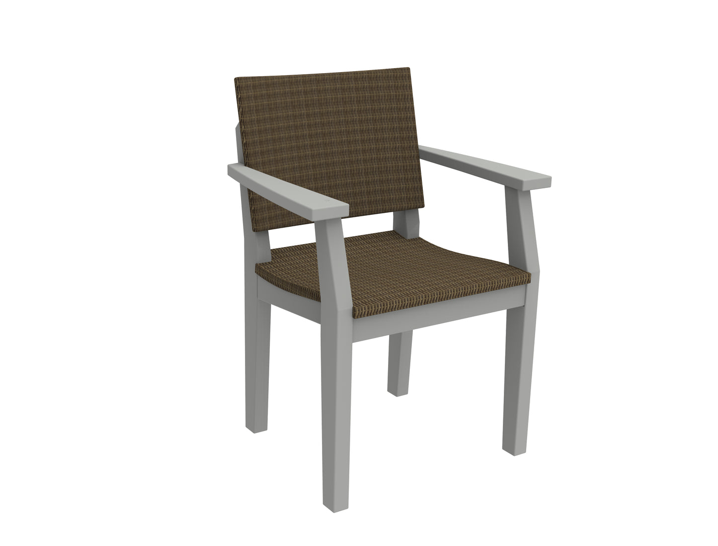 Seaside Casual Recycled Plastic MAD Dining Arm Chair (WOVEN) - LEAD TIME TO SHIP 2 TO 4 WEEKS Regular price
