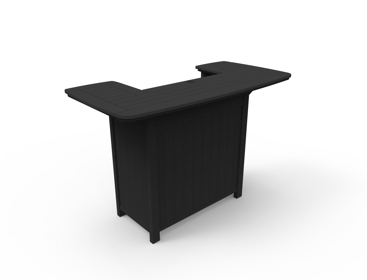 Seaside Casual Recycled Plastic Portsmouth Party Bar (BAR HEIGHT) - LEAD TIME TO SHIP 2 TO 4 WEEKS