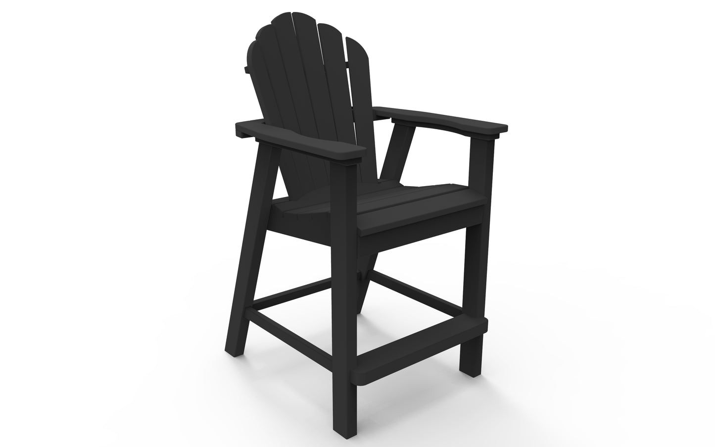 Seaside Casual Recycled Plastic Adirondack Classic Balcony Chair (COUNTER HEIGHT) - LEAD TIME TO SHIP 4 TO 6 WEEKS