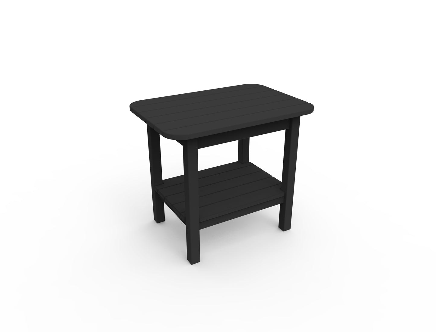 Seaside Casual Recycled Plastic Westerly End Table - LEAD TIME TO SHIP 4 TO 6 WEEKS