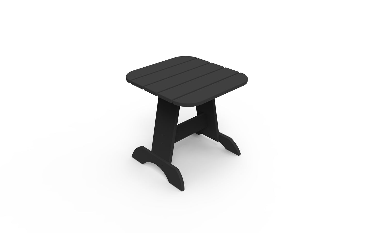 Seaside Casual Recycled Plastic Adirondack End Table - LEAD TIME TO SHIP 4 TO 6 WEEKS