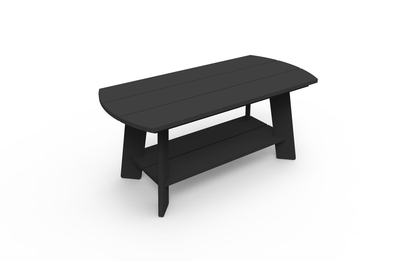 Seaside Casual Recycled Plastic Adirondack Coffee Table - LEAD TIME TO SHIP 4 TO 6 WEEKS