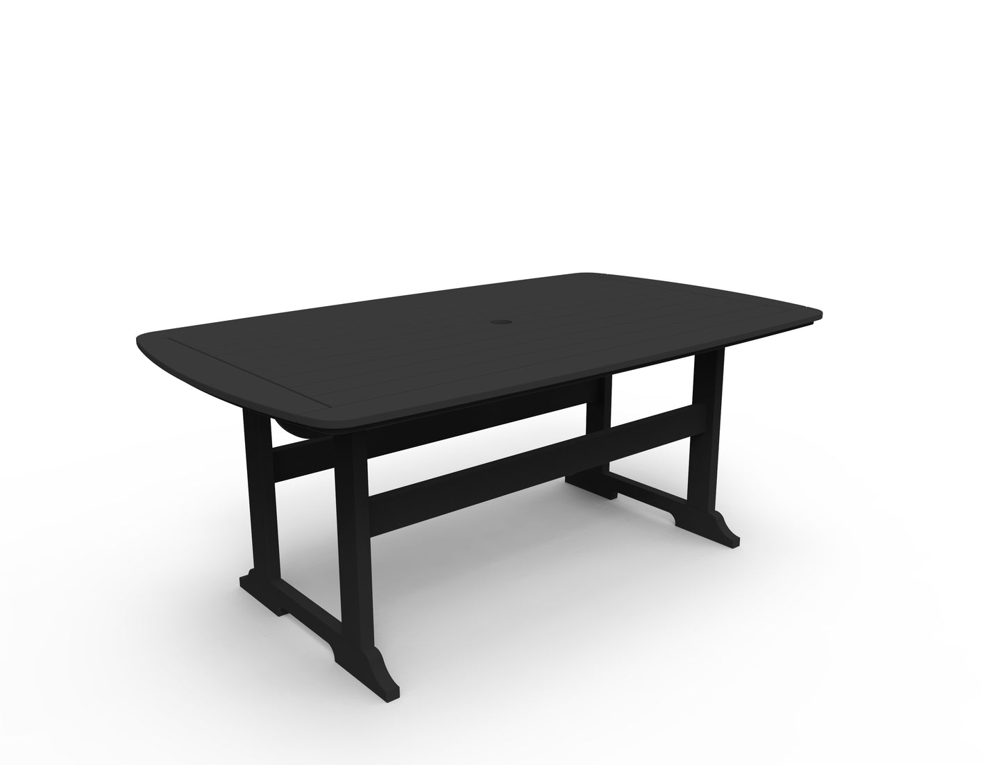 Seaside Casual Recycled Plastic Portsmouth Dining Table 42"x 72" - LEAD TIME TO SHIP 2 TO 4 WEEKS