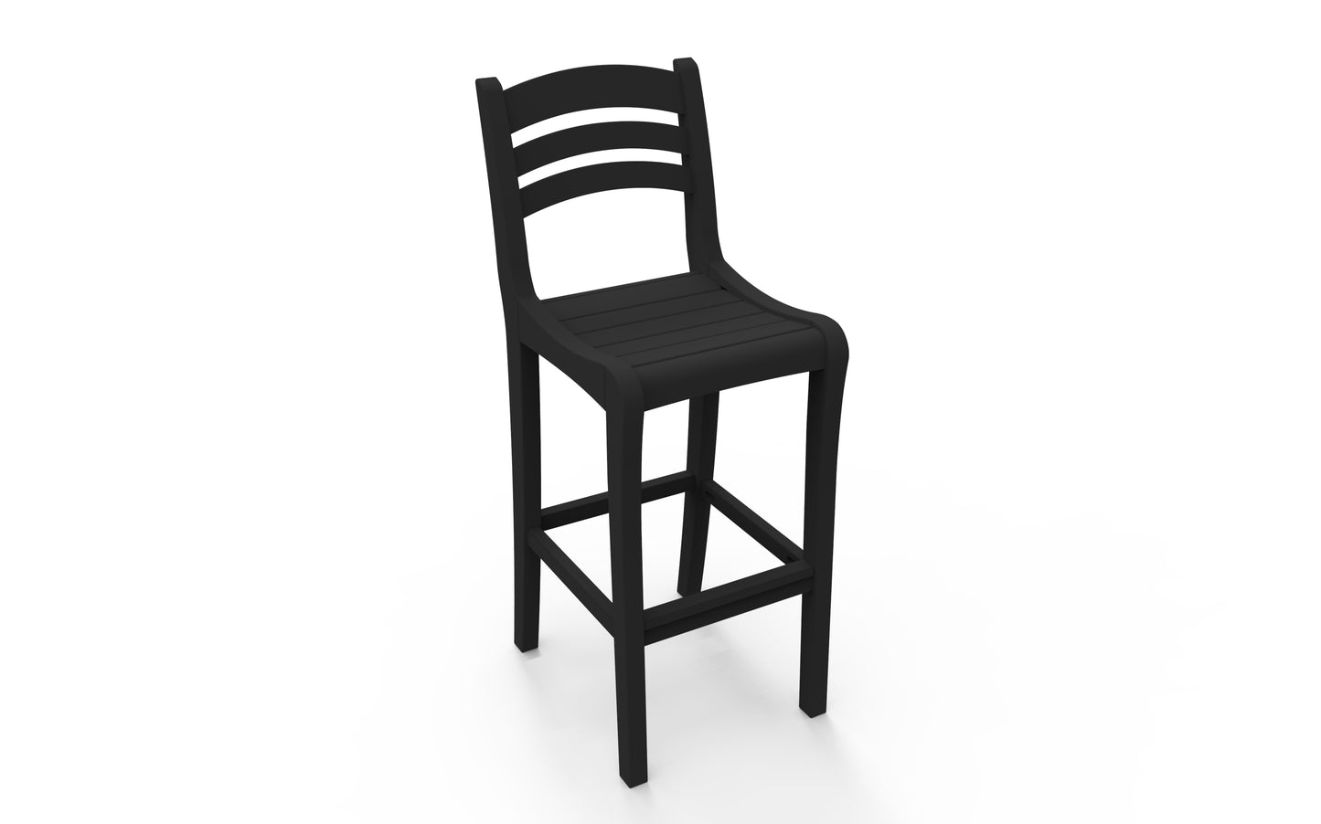 Seaside Casual Recycled Plastic Charleston Bar Chair (BAR HEIGHT) - LEAD TIME TO SHIP 2 TO 4 WEEKS