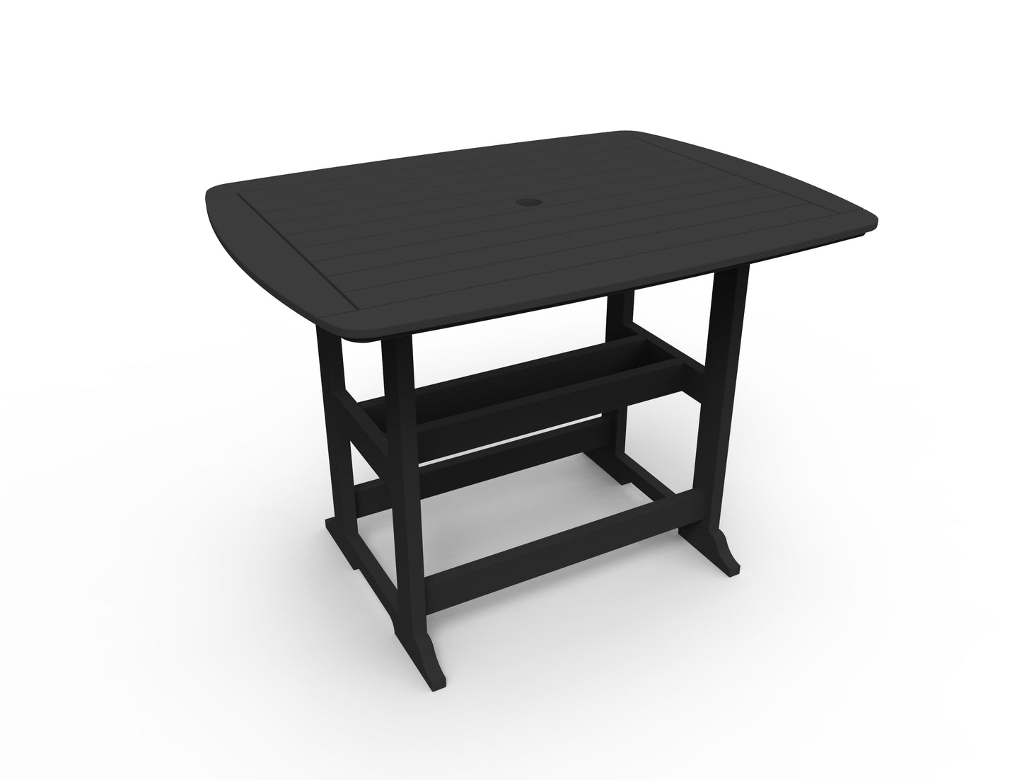 Seaside Casual Recycled Plastic Portsmouth Bar Table 42" x 56" (BAR HEIGHT) - LEAD TIME TO SHIP 2 TO 4 WEEKS