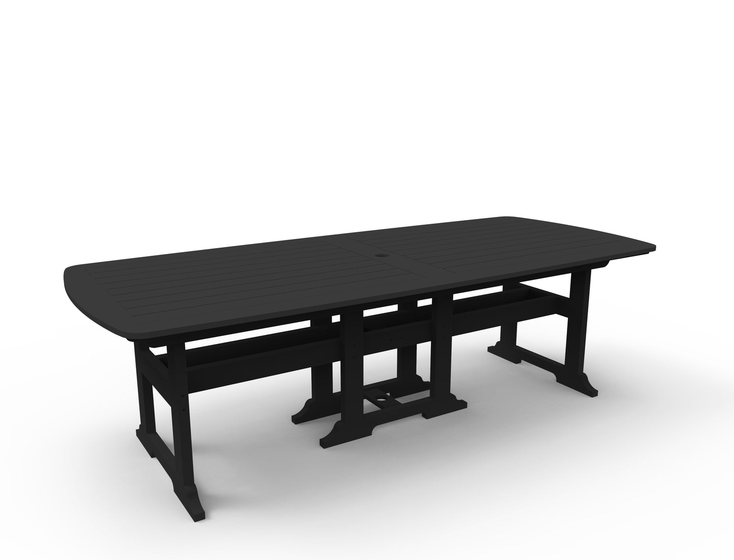 Seaside Casual Recycled Plastic Portsmouth Dining Table 42" x 100" - LEAD TIME TO SHIP 2 TO 4 WEEKS