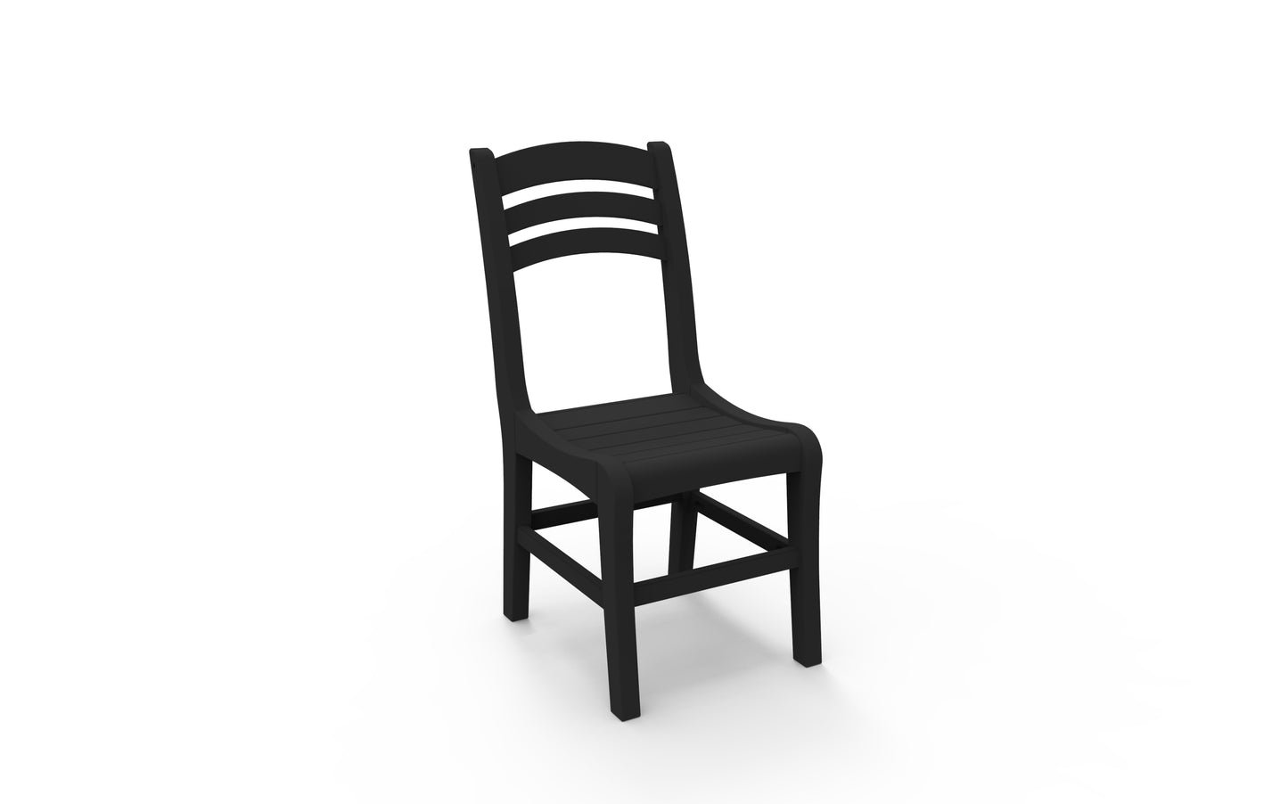 Seaside Casual Recycled Plastic Charleston Side Chair - LEAD TIME TO SHIP 2 TO 4 WEEKS