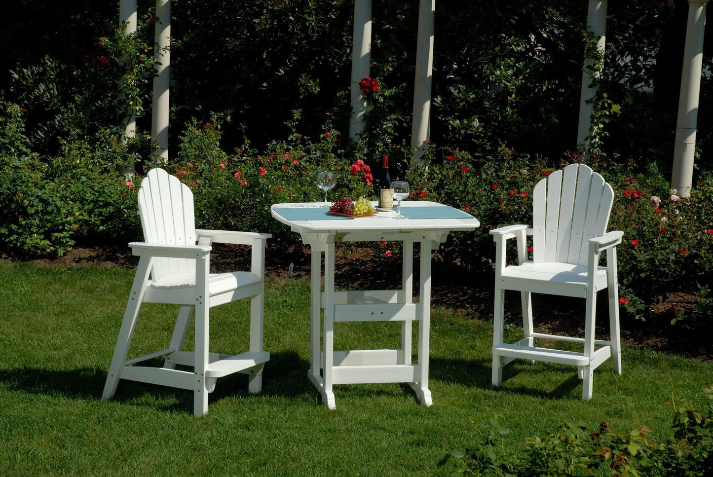 Seaside Casual Recycled Plastic Adirondack Classic Bar Chair (BAR HEIGHT) - LEAD TIME TO SHIP 2 TO 4 WEEKS
