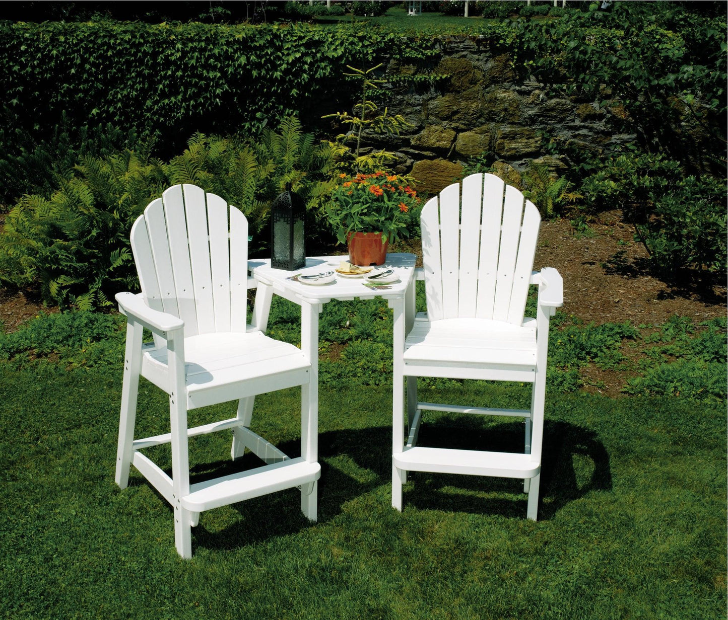 Seaside Casual Recycled Plastic Adirondack Classic Bar Chair (BAR HEIGHT) - LEAD TIME TO SHIP 2 TO 4 WEEKS