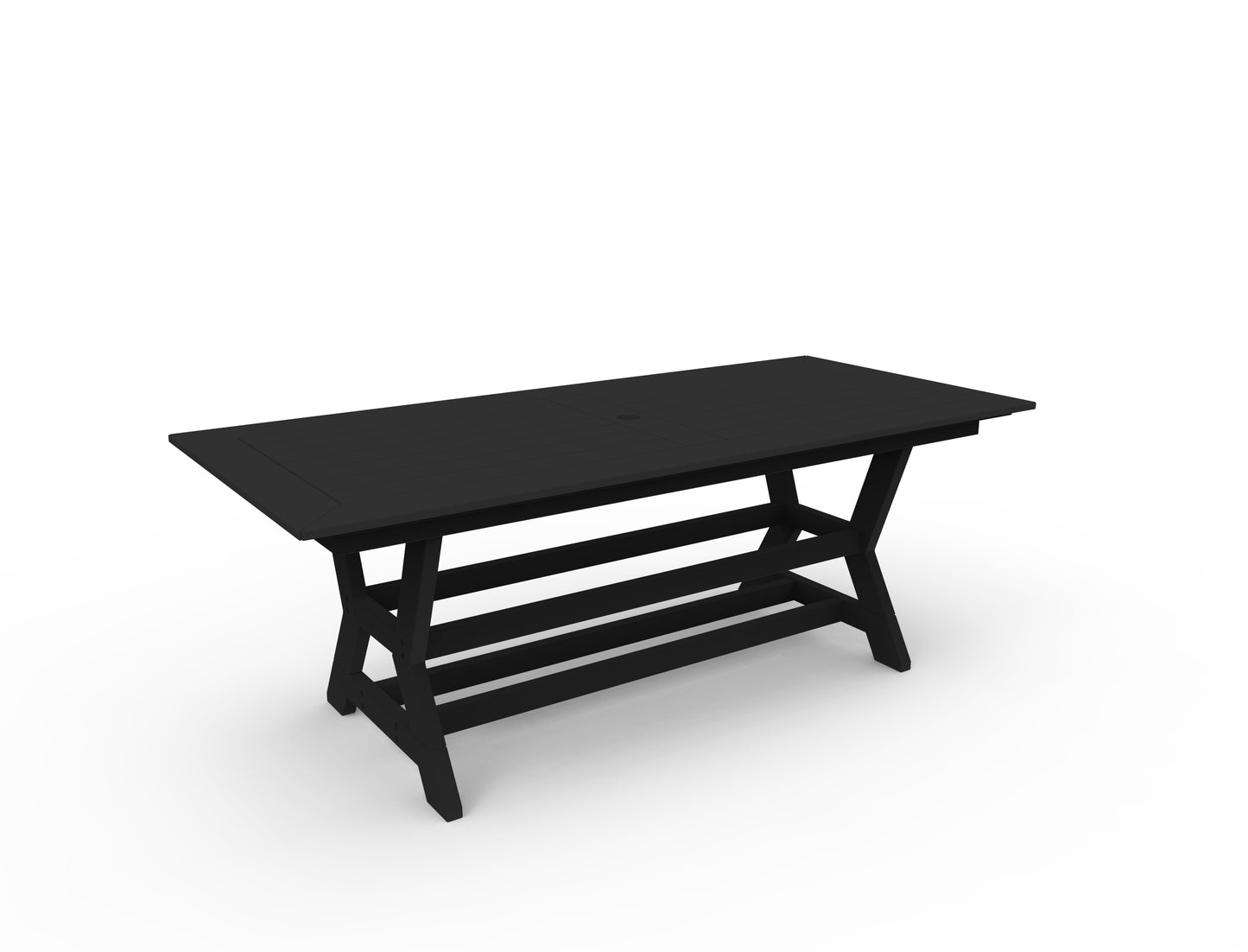 Seaside Casual Recycled Plastic SYM Dining Table 36" x 80" - LEAD TIME TO SHIP 4 TO 6 WEEKS