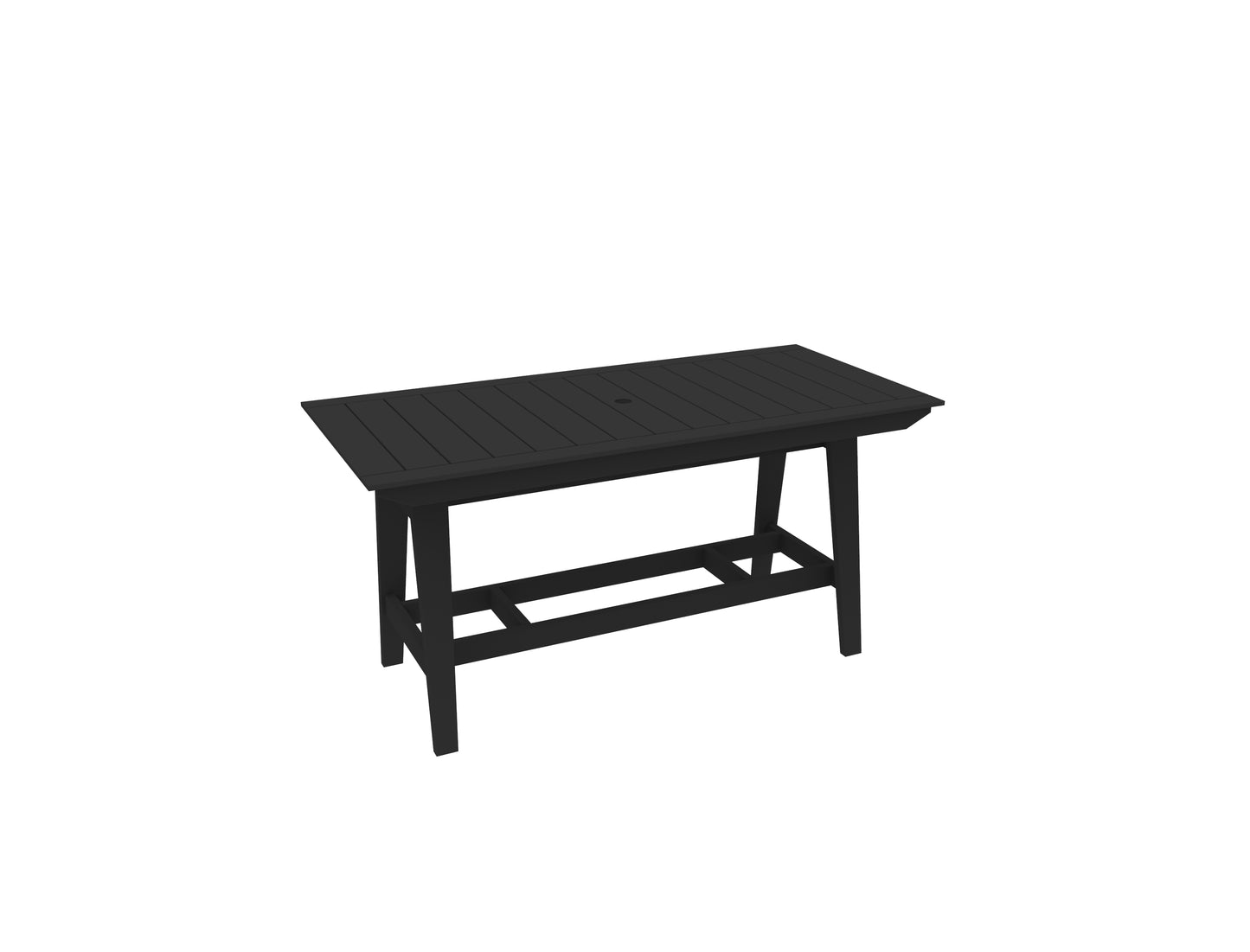 Seaside Casual Recycled Plastic MAD Bar Table 40" x 85" (BAR HEIGHT) - LEAD TIME TO SHIP 2 TO 4 WEEKS