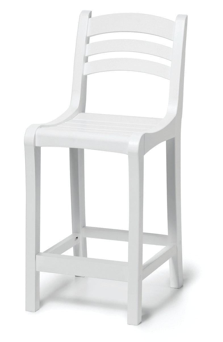 Seaside Casual Recycled Plastic Charleston Balcony Chair (COUNTER HEIGHT) - LEAD TIME TO SHIP 2 TO 4 WEEKS