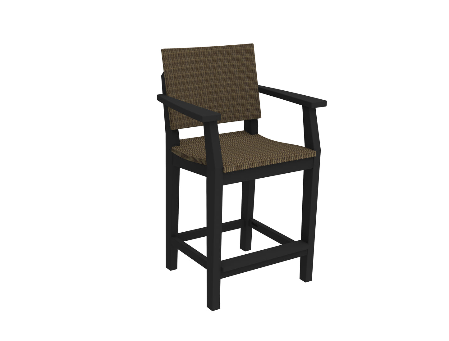 Seaside Casual Recycled Plastic MAD Balcony Arm Chair (WOVEN) - LEAD TIME TO SHIP 2 TO 4 WEEKS Regular price