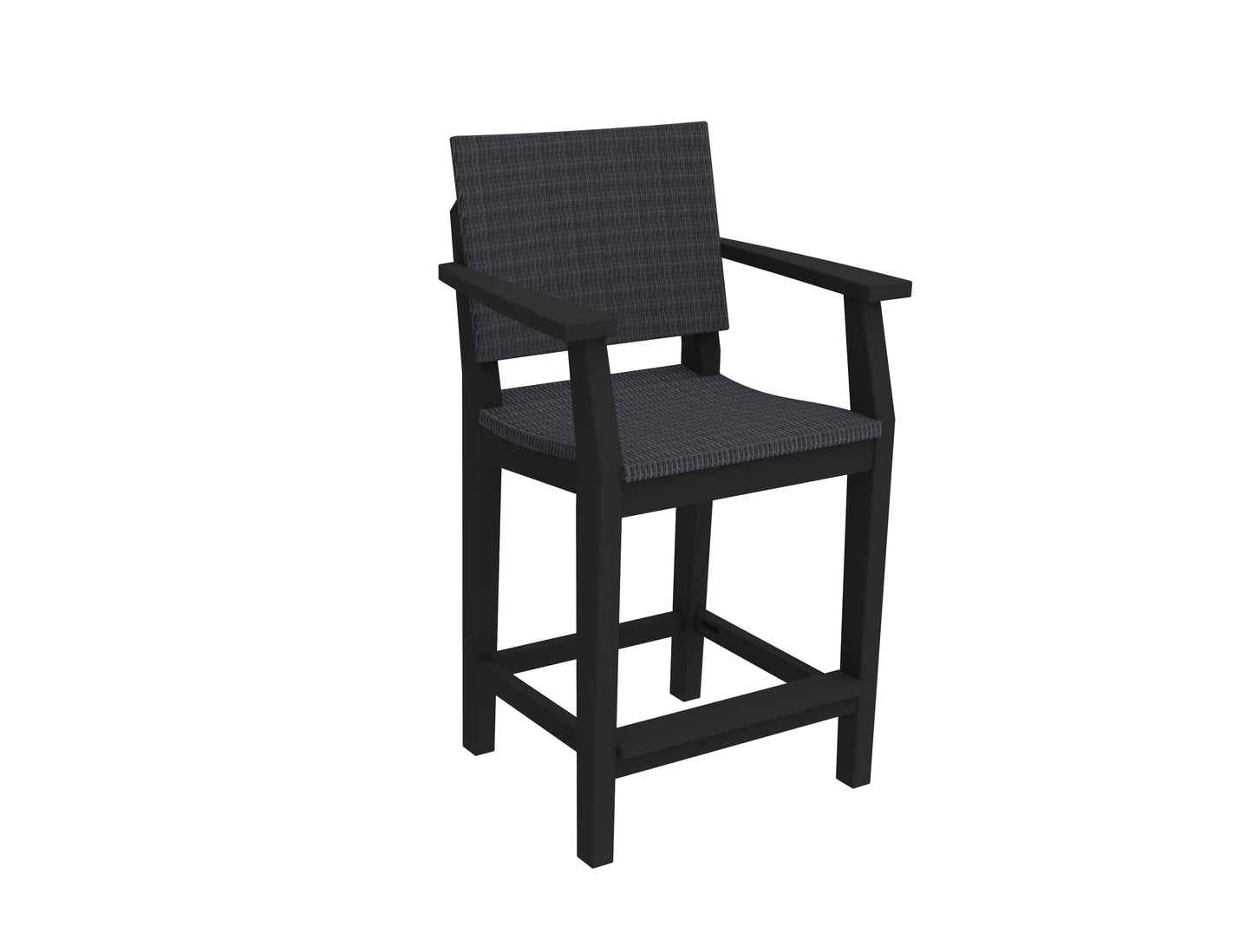 Seaside Casual Recycled Plastic MAD Balcony Arm Chair (WOVEN) - LEAD TIME TO SHIP 2 TO 4 WEEKS Regular price