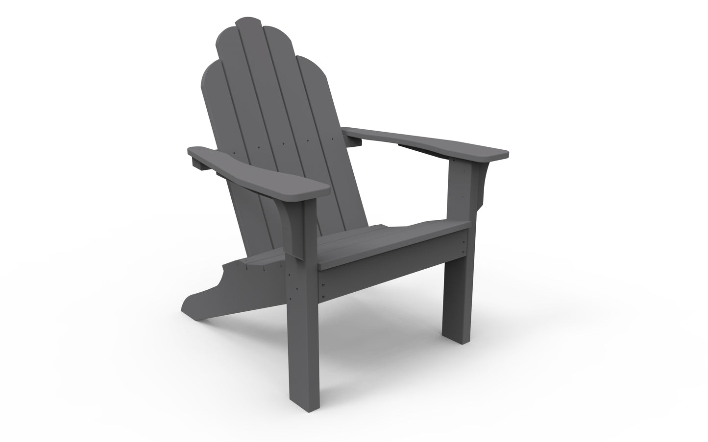 Seaside Casual Recycled Plastic Adirondack Classic Chair - LEAD TIME TO SHIP 2 TO 4 WEEKS