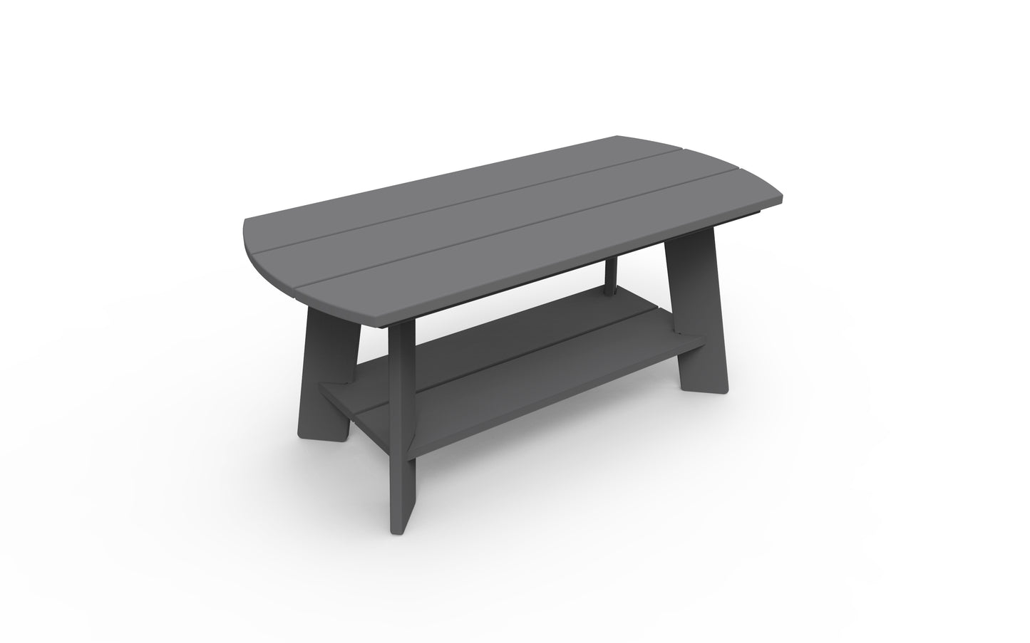 Seaside Casual Recycled Plastic Adirondack Coffee Table - LEAD TIME TO SHIP 4 TO 6 WEEKS