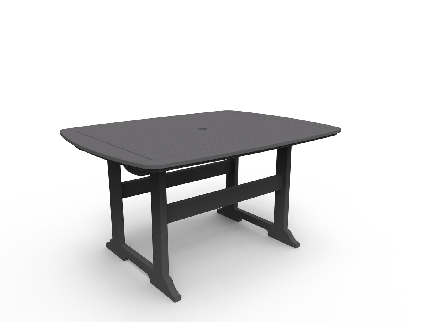 Seaside Casual Recycled Plastic Portsmouth Dining Table 42" x 56" - LEAD TIME TO SHIP 4 TO 6 WEEKS