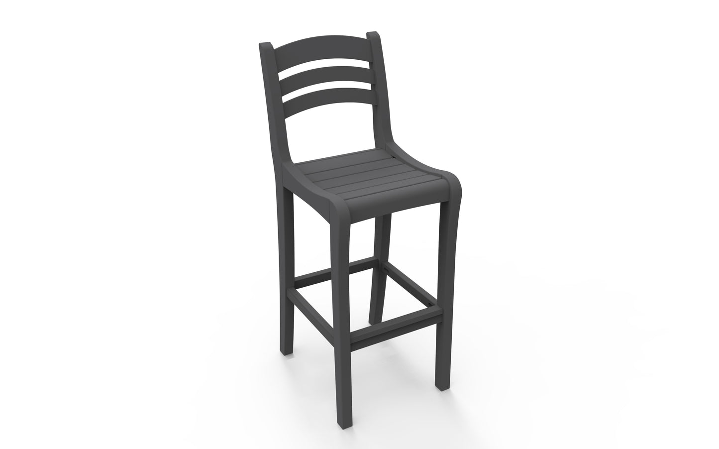 Seaside Casual Recycled Plastic Charleston Bar Chair (BAR HEIGHT) - LEAD TIME TO SHIP 2 TO 4 WEEKS