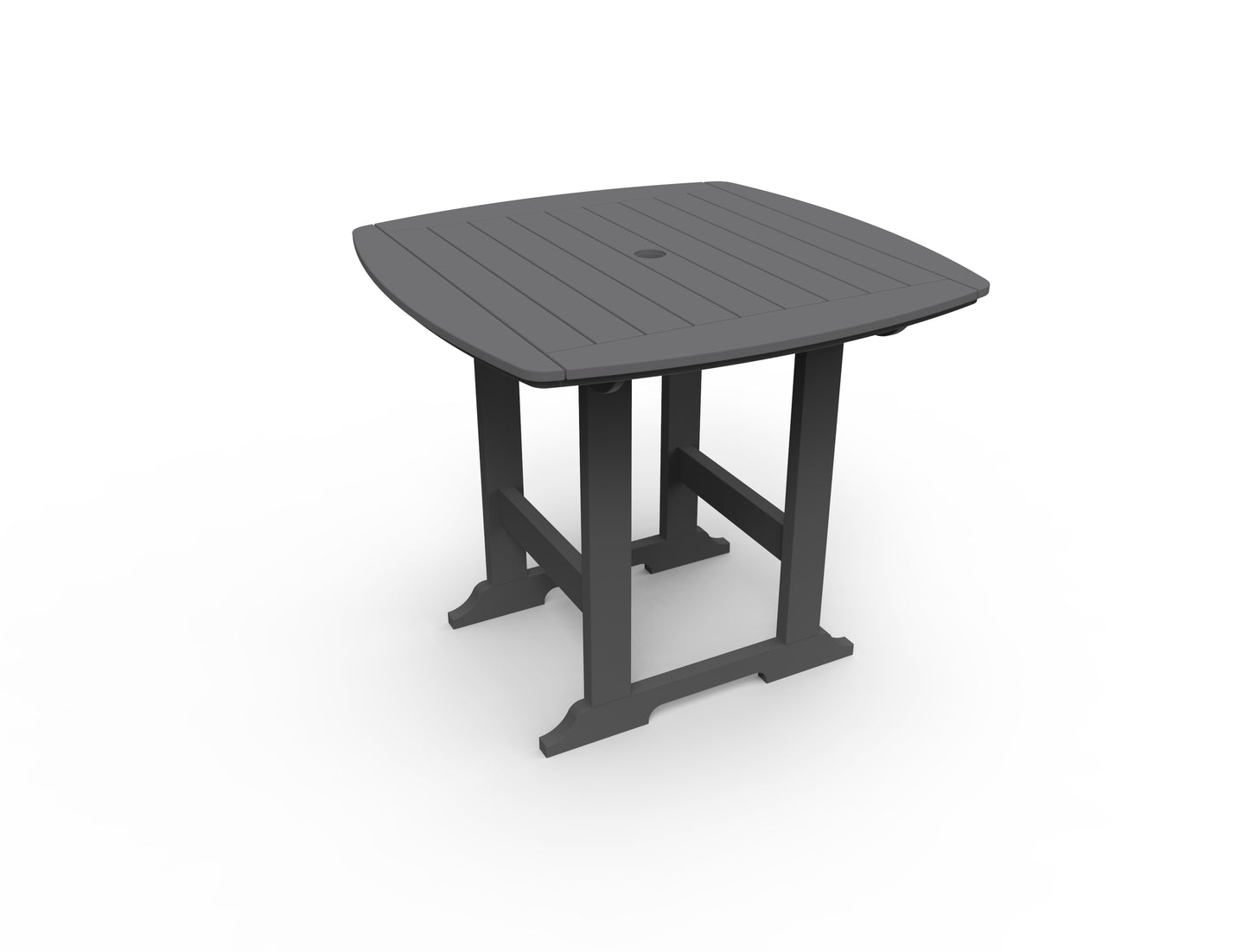 Seaside Casual Recycled Plastic Portsmouth Balcony Table 42" x 42" - LEAD TIME TO SHIP 2 TO 4 WEEKS