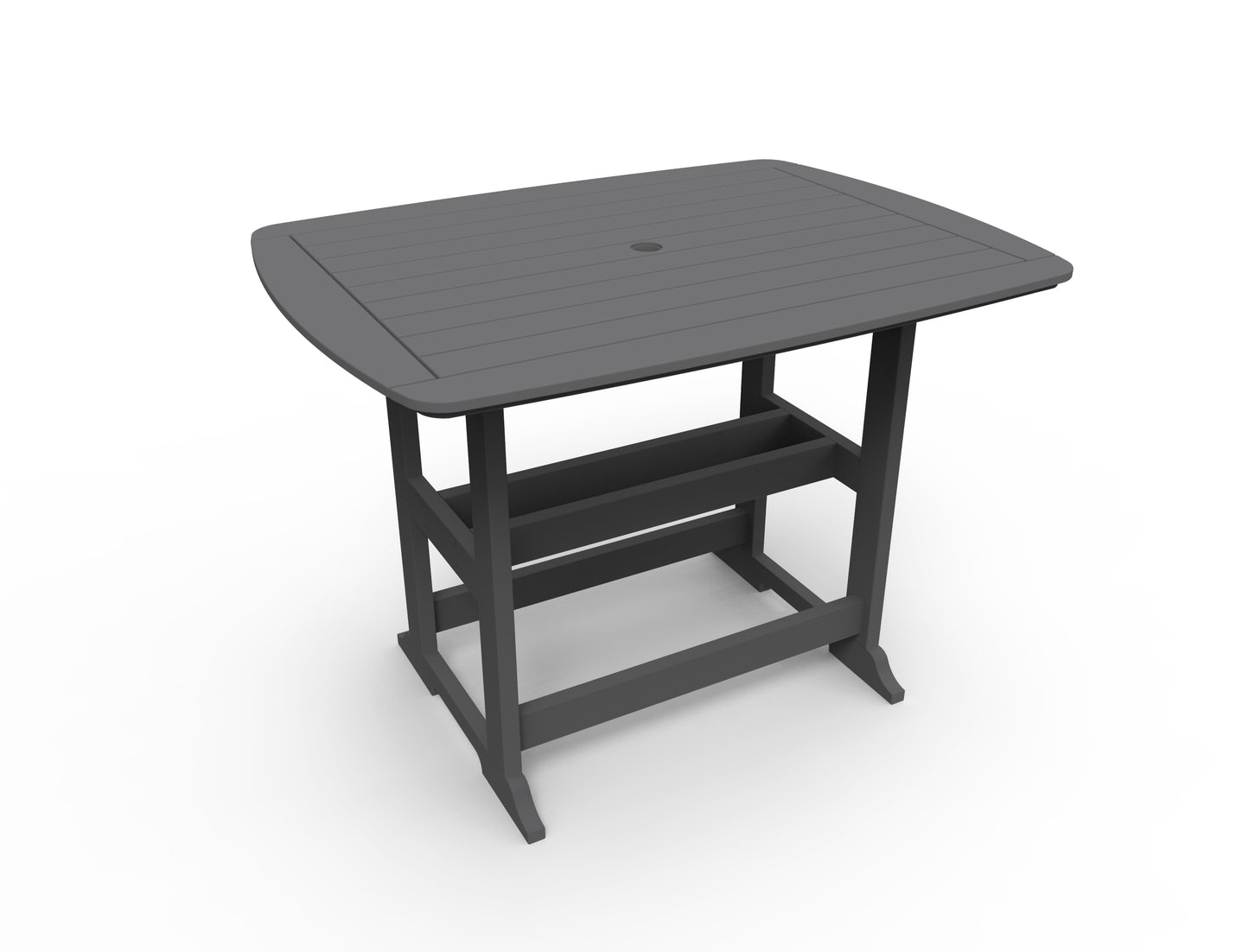 Seaside Casual Recycled Plastic Portsmouth Bar Table 42" x 56" (BAR HEIGHT) - LEAD TIME TO SHIP 2 TO 4 WEEKS