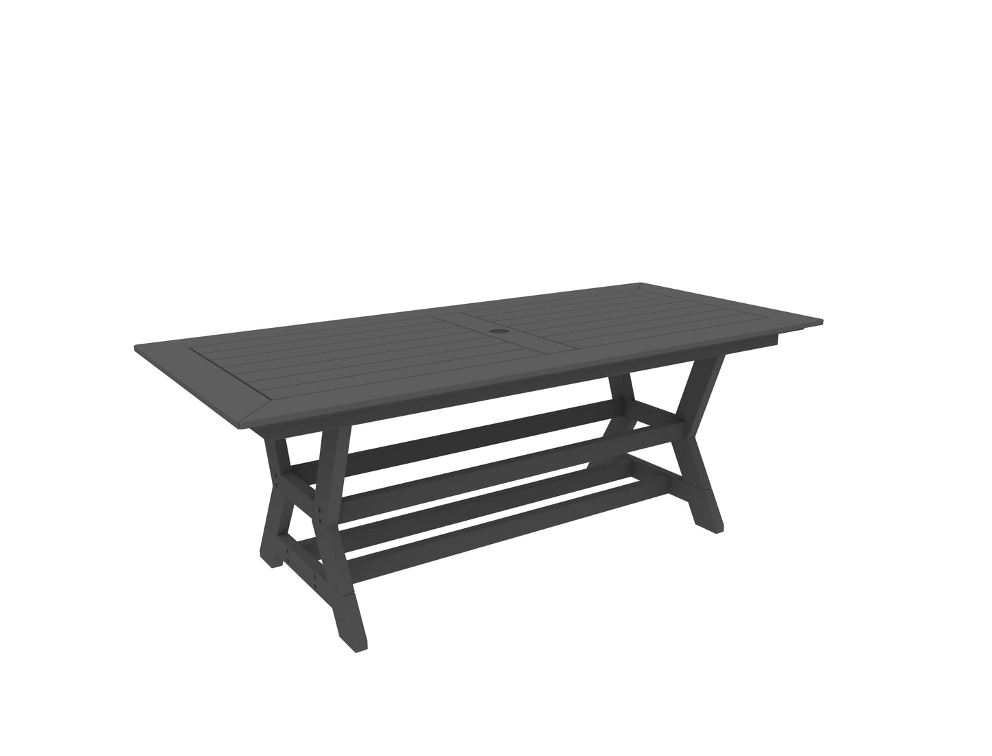 Seaside Casual Recycled Plastic SYM Dining Table 36" x 80" - LEAD TIME TO SHIP 4 TO 6 WEEKS