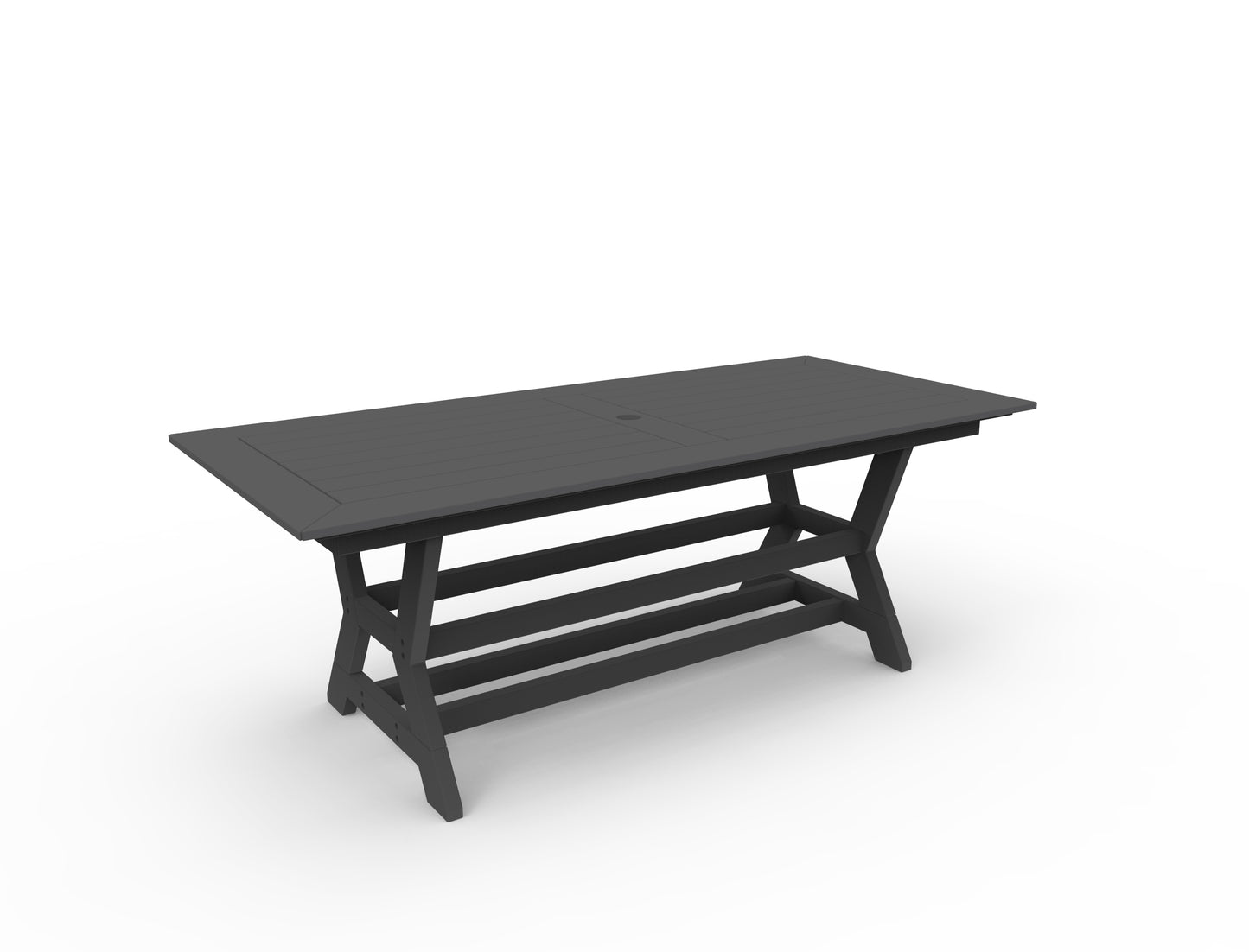 Seaside Casual Recycled Plastic SYM Dining Table 36" x 80" - LEAD TIME TO SHIP 4 TO 6 WEEKS