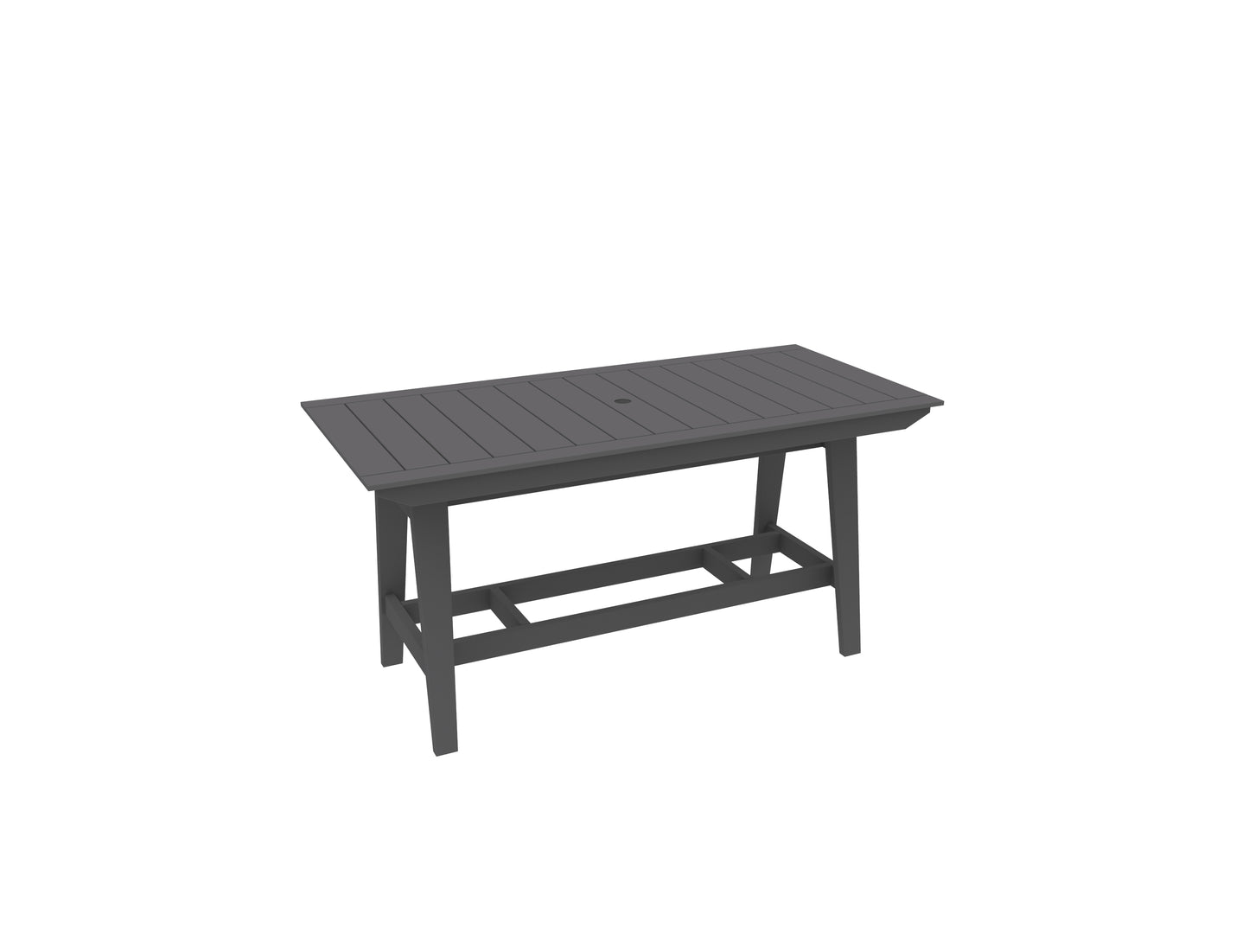 Seaside Casual Recycled Plastic MAD Bar Table 40" x 85" (BAR HEIGHT) - LEAD TIME TO SHIP 2 TO 4 WEEKS
