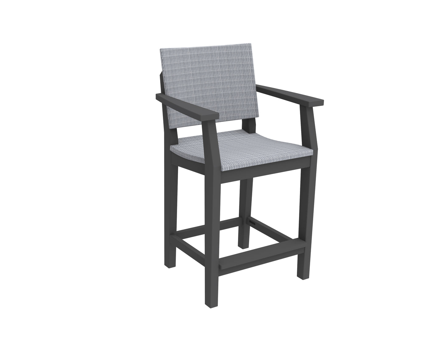 Seaside Casual Recycled Plastic MAD Balcony Arm Chair (WOVEN) - LEAD TIME TO SHIP 2 TO 4 WEEKS Regular price