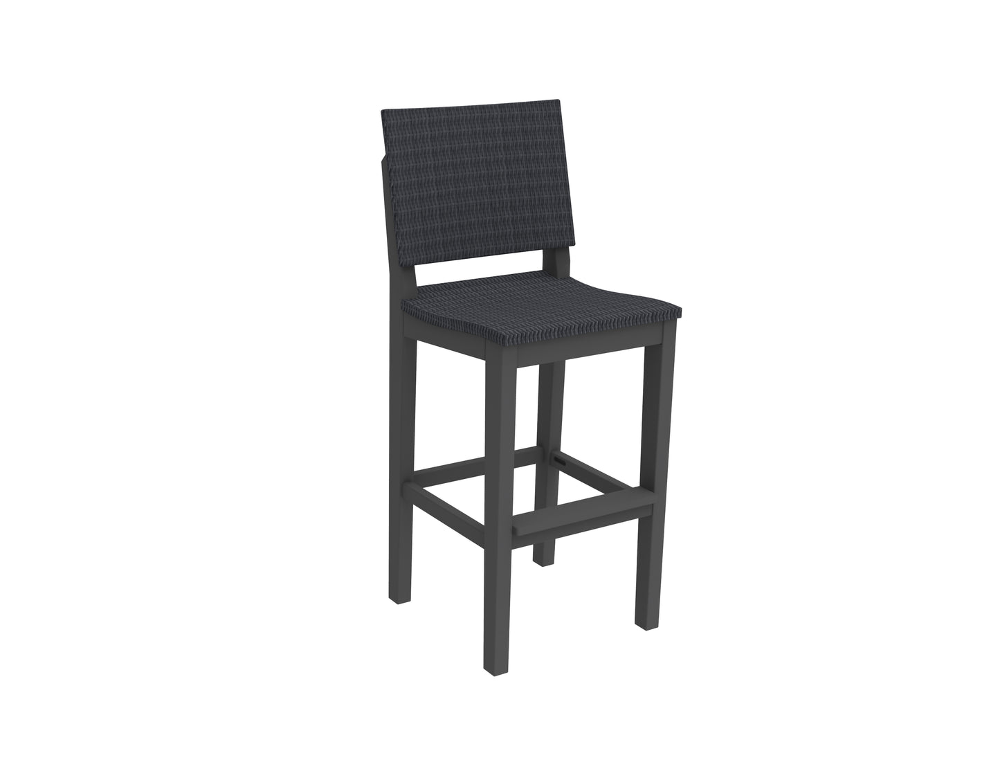 Seaside Casual Recycled Plastic MAD Bar Side Chair (WOVEN) (BAR HEIGHT) - LEAD TIME TO SHIP 2 TO 4 WEEKS Regular price