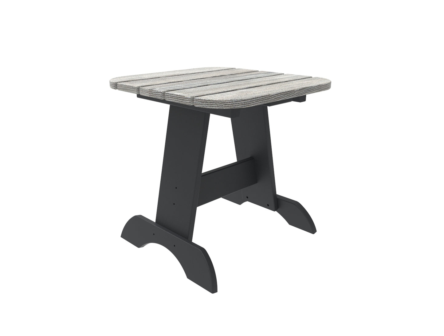 Seaside Casual Recycled Plastic Adirondack End Table - LEAD TIME TO SHIP 4 TO 6 WEEKS