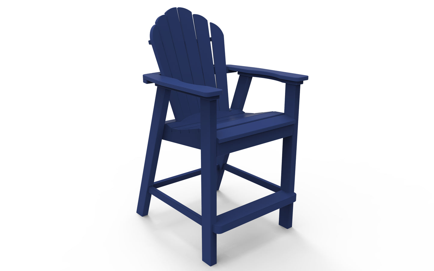 Seaside Casual Recycled Plastic Adirondack Classic Balcony Chair (COUNTER HEIGHT) - LEAD TIME TO SHIP 4 TO 6 WEEKS