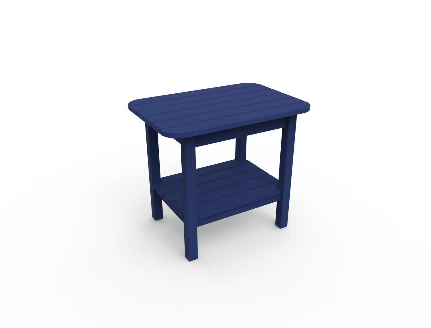 Seaside Casual Recycled Plastic Westerly End Table - LEAD TIME TO SHIP 4 TO 6 WEEKS