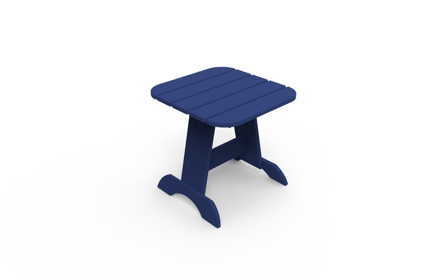 Seaside Casual Recycled Plastic Adirondack End Table - LEAD TIME TO SHIP 4 TO 6 WEEKS