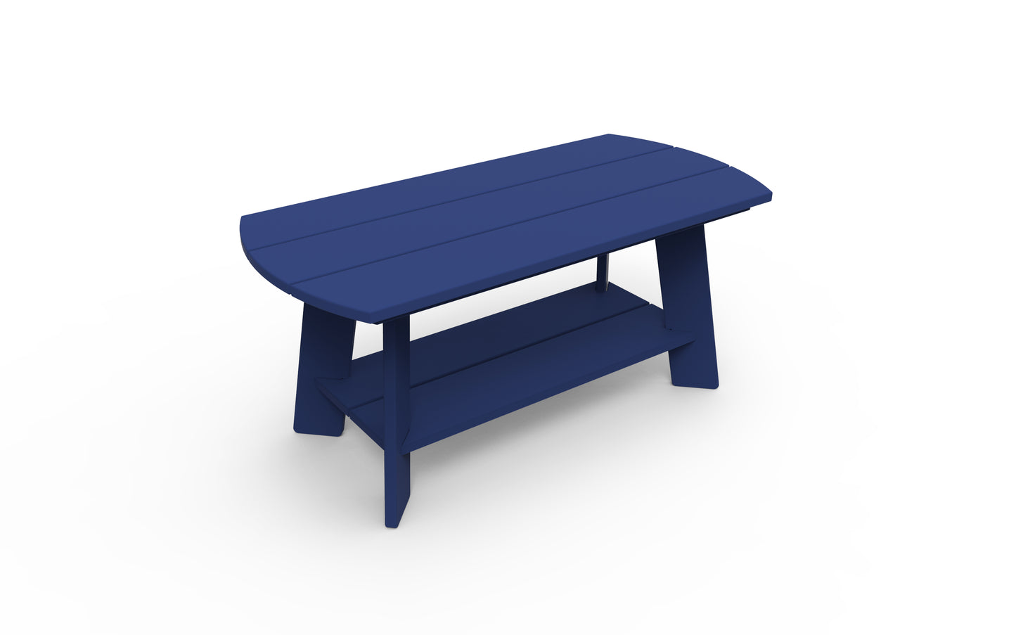 Seaside Casual Recycled Plastic Adirondack Coffee Table - LEAD TIME TO SHIP 4 TO 6 WEEKS