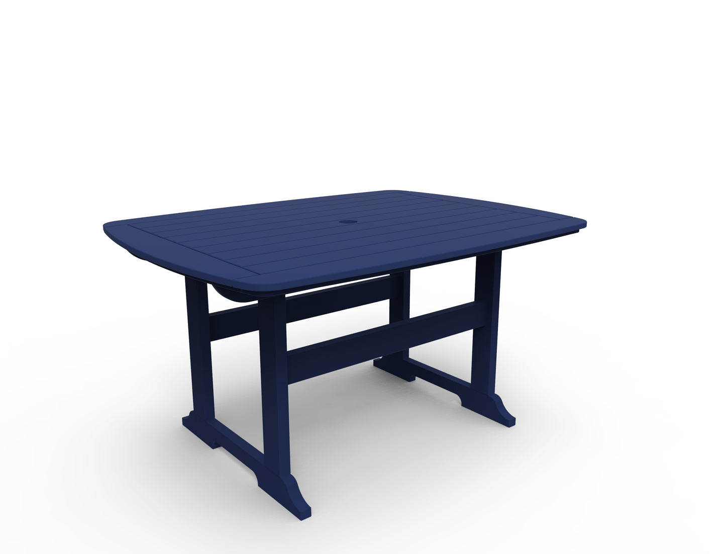 Seaside Casual Recycled Plastic Portsmouth Dining Table 42" x 56" - LEAD TIME TO SHIP 4 TO 6 WEEKS