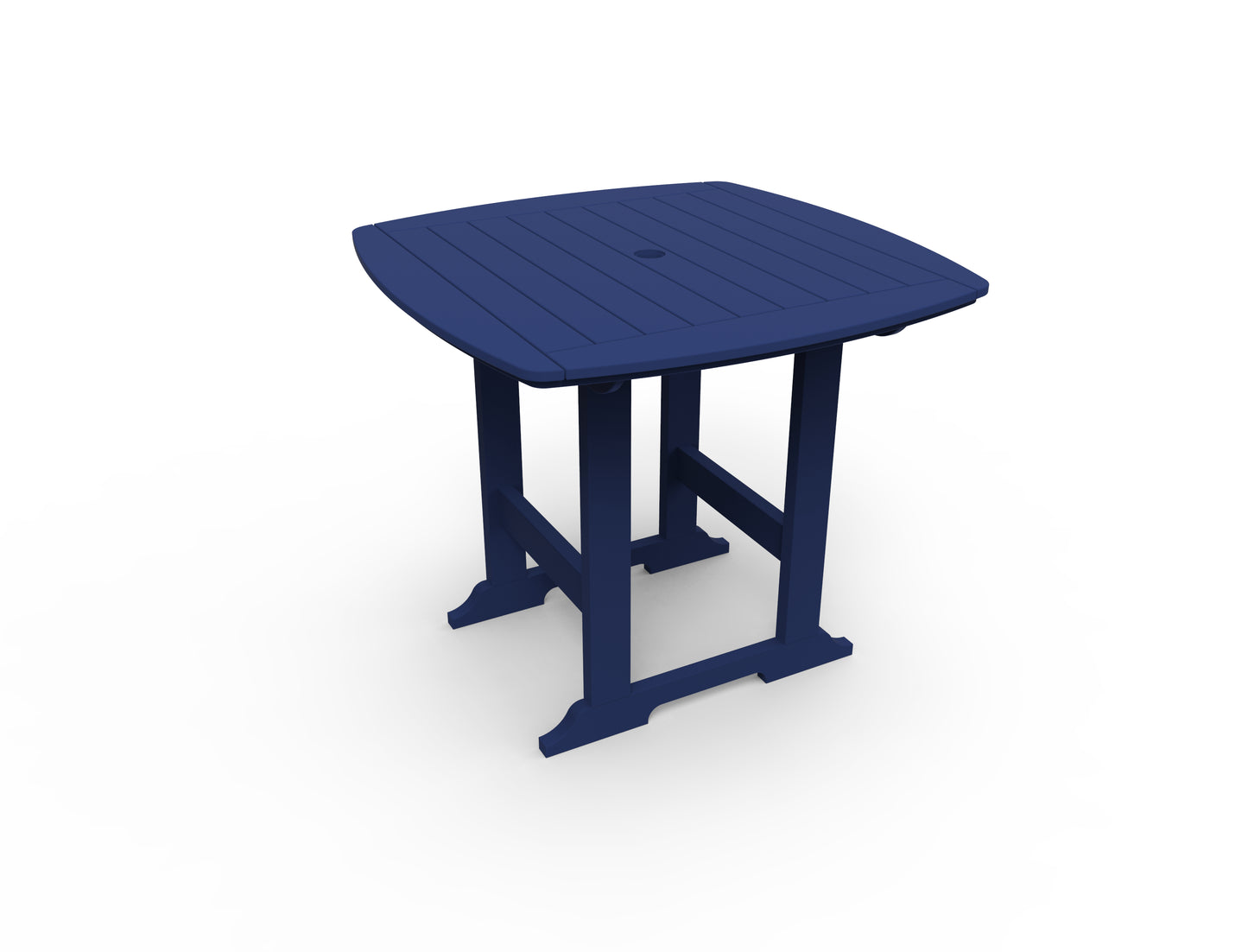 Seaside Casual Recycled Plastic Portsmouth Balcony Table 42" x 42" - LEAD TIME TO SHIP 2 TO 4 WEEKS