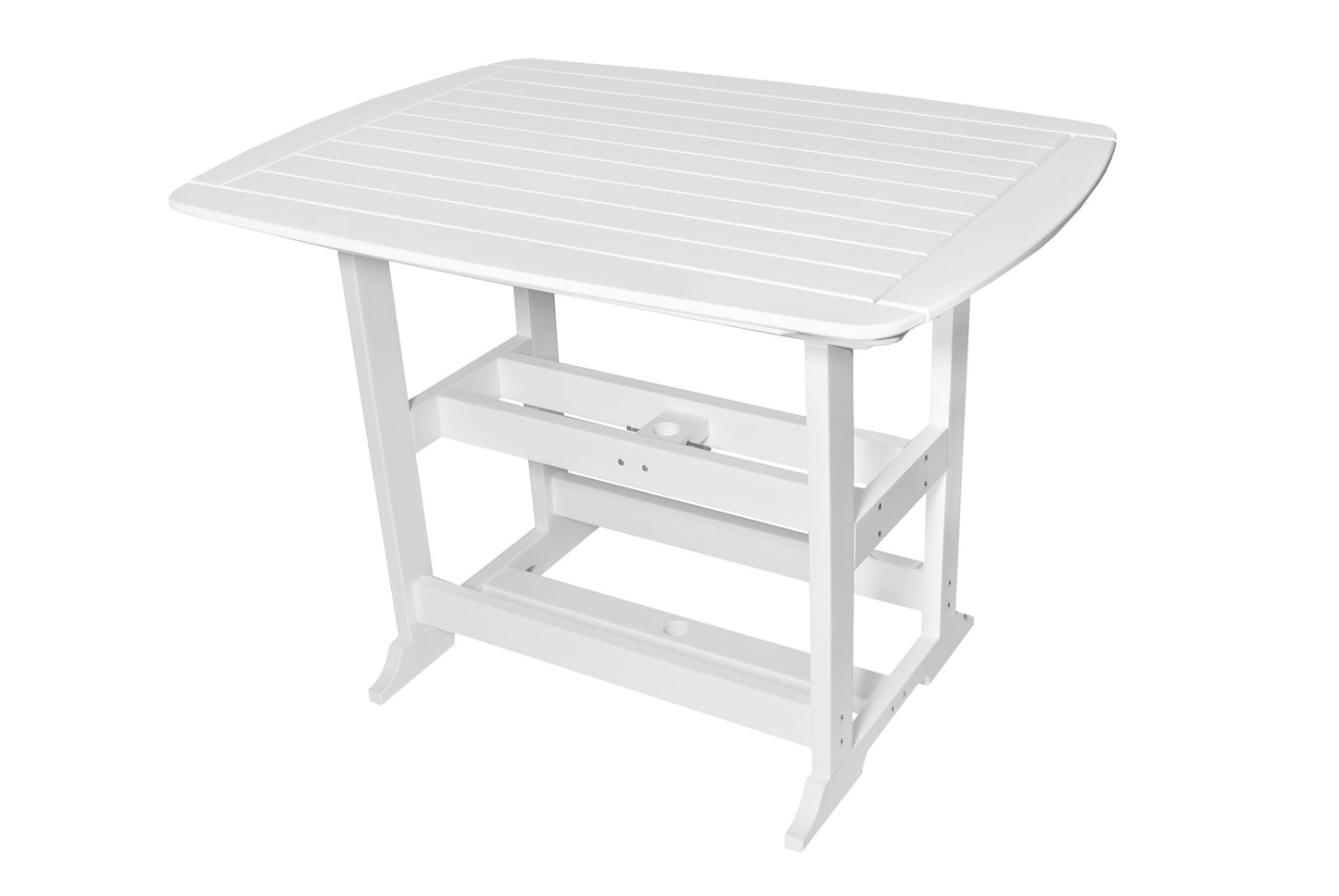 Seaside Casual Recycled Plastic Portsmouth Bar Table 42" x 56" (BAR HEIGHT) - LEAD TIME TO SHIP 2 TO 4 WEEKS