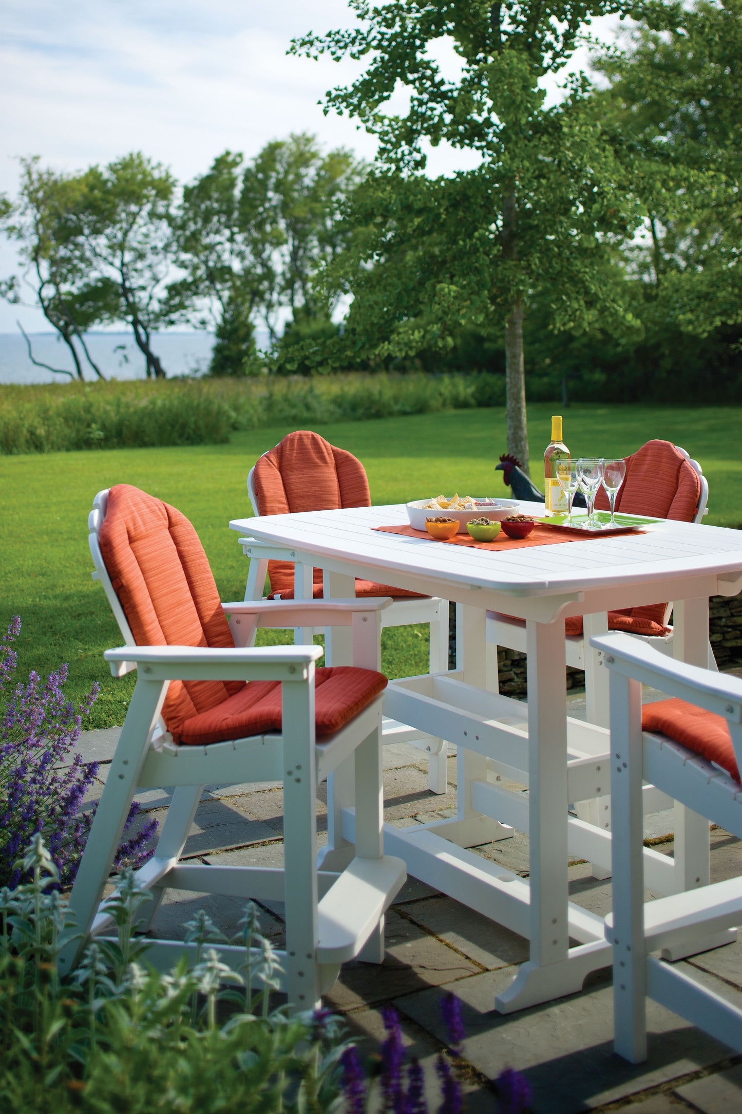 Seaside Casual Recycled Plastic Portsmouth Bar Table 42" x 56" (BAR HEIGHT) - LEAD TIME TO SHIP 2 TO 4 WEEKS