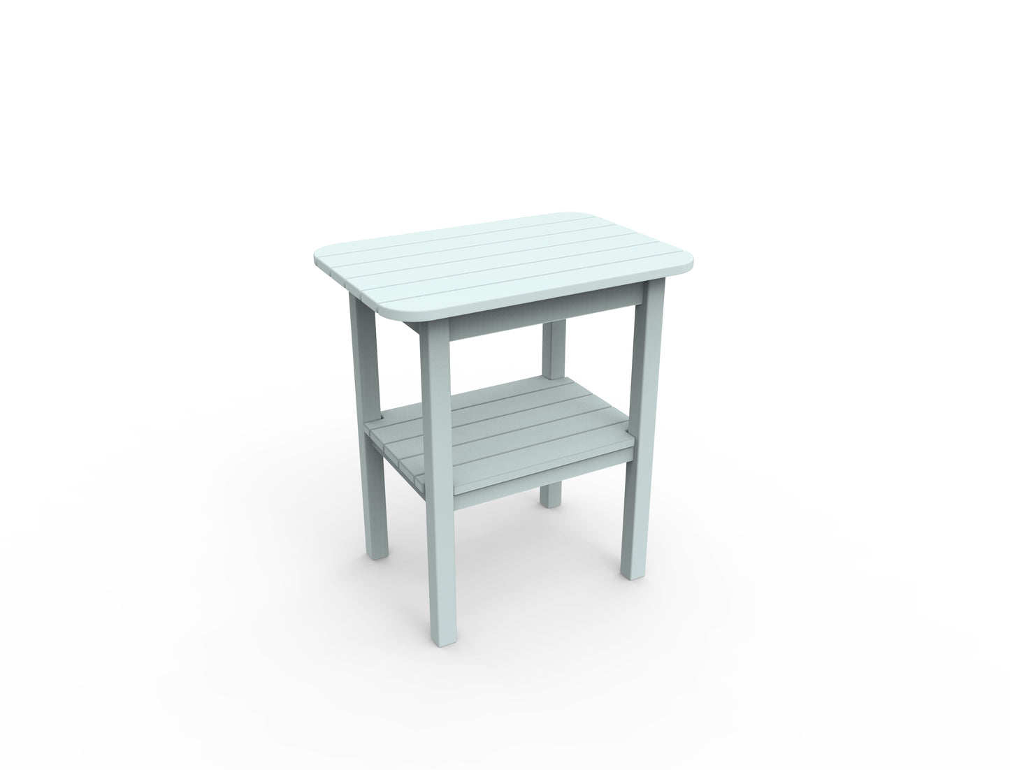 Seaside Casual Recycled Plastic Westerly Balcony End Table (COUNTER HEIGHT) - LEAD TIME TO SHIP 4 TO 6 WEEKS