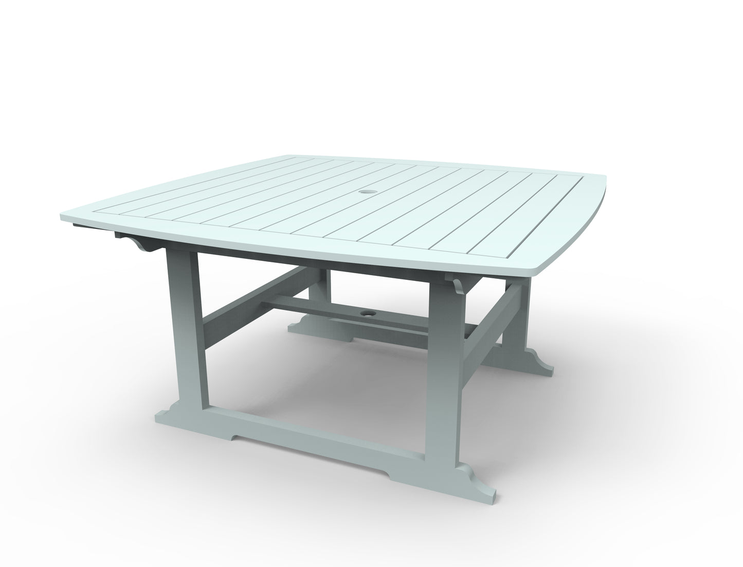 Seaside Casual Recycled Plastic Portsmouth Dining Table 56" x 56" - LEAD TIME TO SHIP 4 TO 6 WEEKS