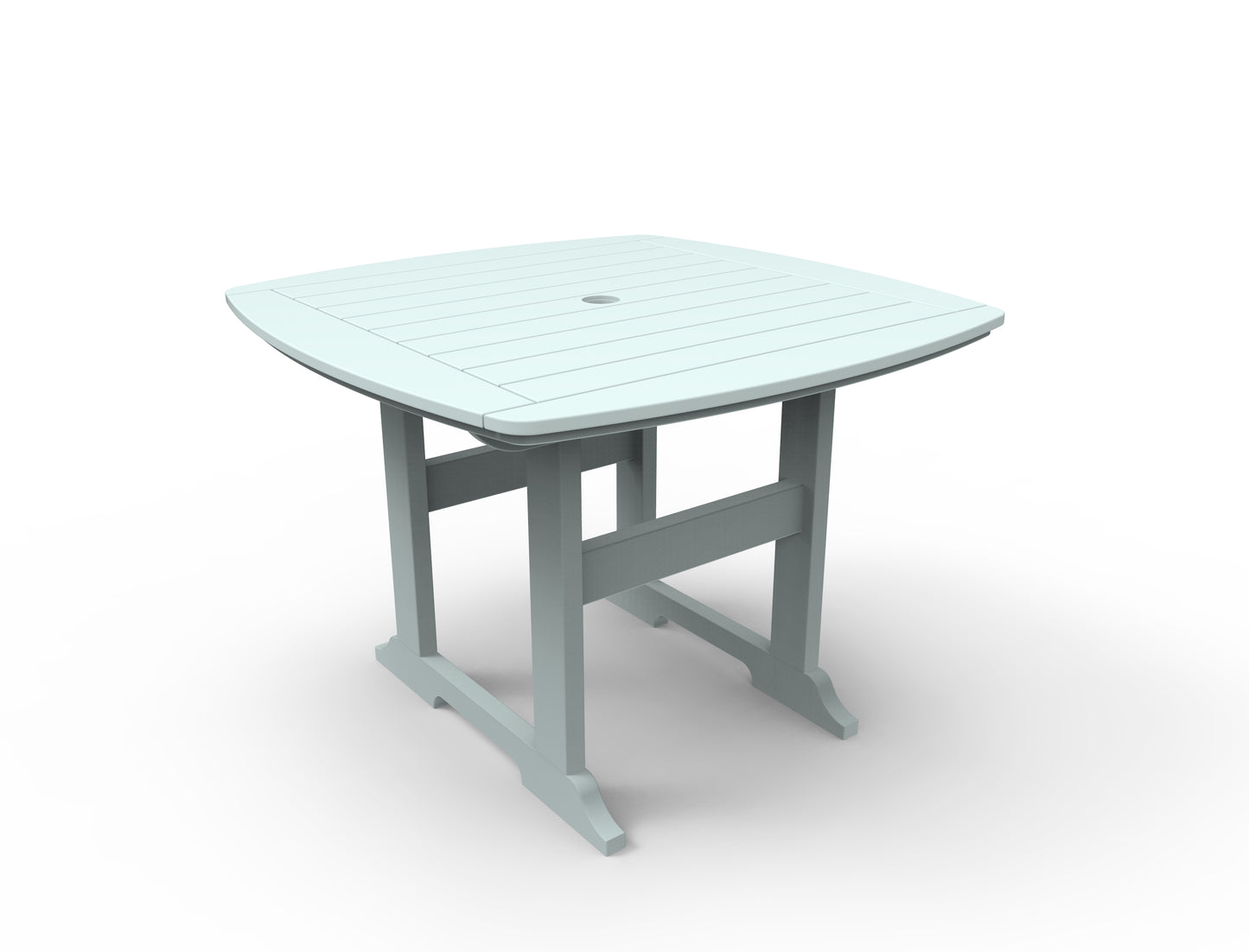 Seaside Casual Recycled Plastic Portsmouth Dining Table 42" x 42" - LEAD TIME TO SHIP 4 TO 6 WEEKS