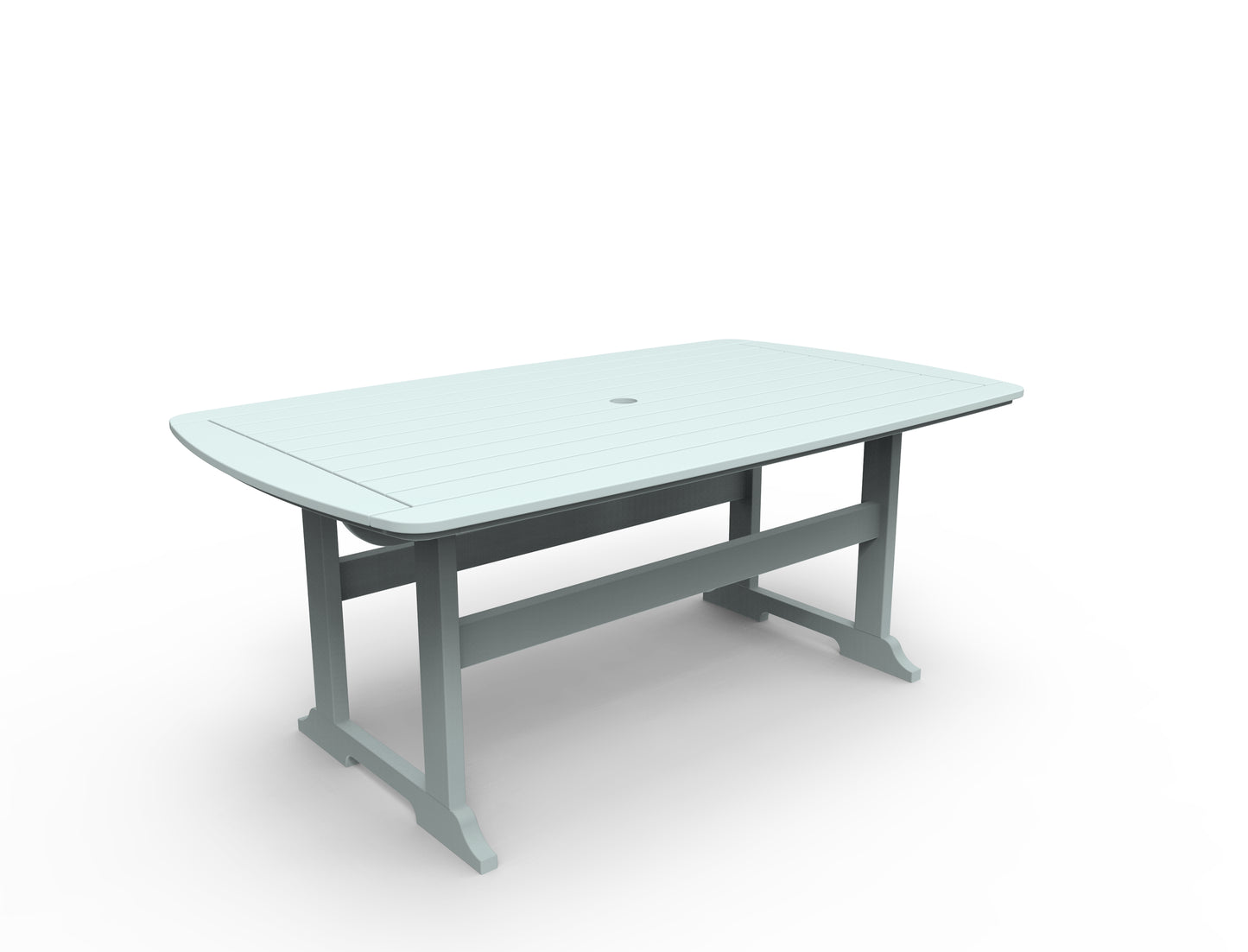 Seaside Casual Recycled Plastic Portsmouth Dining Table 42"x 72" - LEAD TIME TO SHIP 2 TO 4 WEEKS