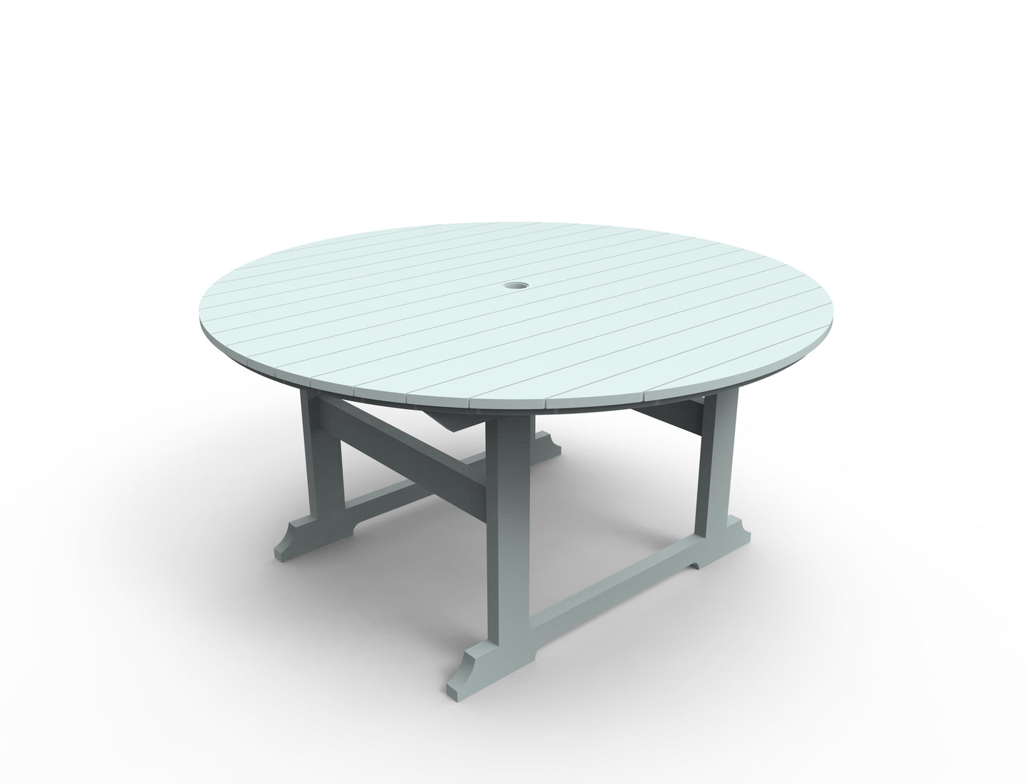 Seaside Casual Recycled Plastic Salem Dining Table 5' - LEAD TIME TO SHIP 4 TO 6 WEEKS