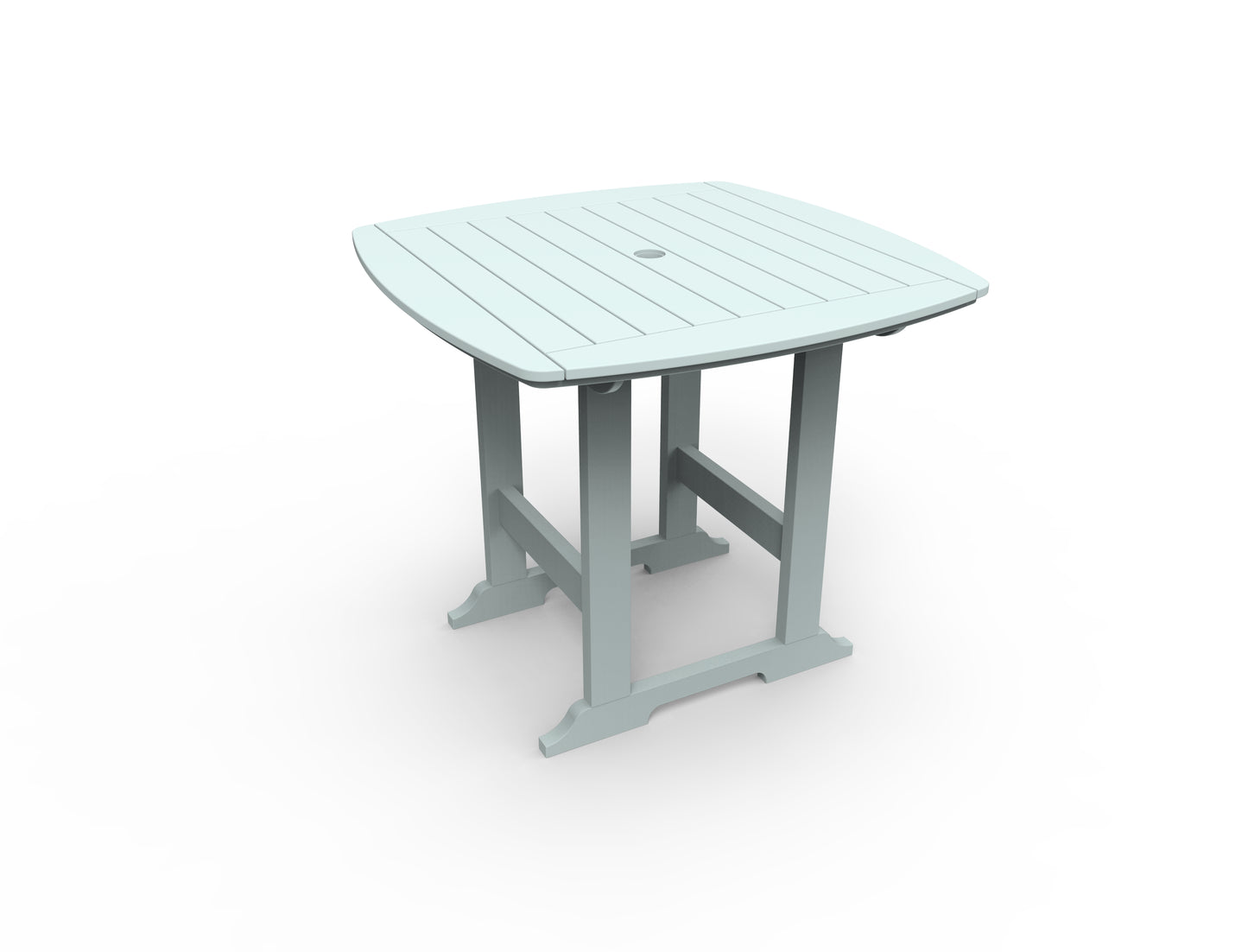 Seaside Casual Recycled Plastic Portsmouth Balcony Table 42" x 42" - LEAD TIME TO SHIP 2 TO 4 WEEKS